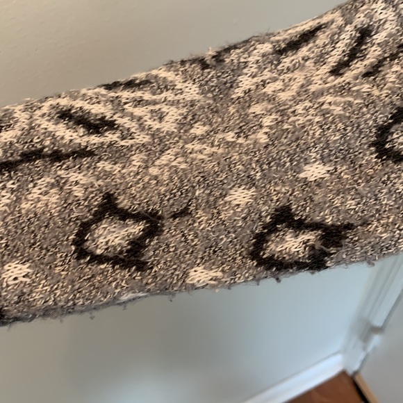 Lucky brand bohemian grey and white cardigan - Picture 6 of 6